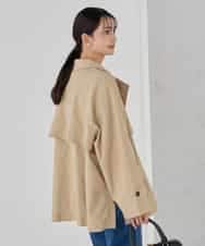 K2UDD02119 a.v.v(アー・ヴェ・ヴェ) ミドルトレンチコート アイボリー