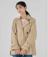 K2UDD02119 a.v.v(アー・ヴェ・ヴェ) ミドルトレンチコート アイボリー