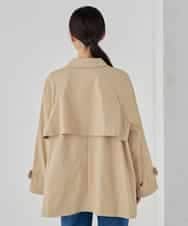 K2UDD02119 a.v.v(アー・ヴェ・ヴェ) ミドルトレンチコート アイボリー