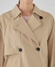 K2UDD02119 a.v.v(アー・ヴェ・ヴェ) ミドルトレンチコート アイボリー