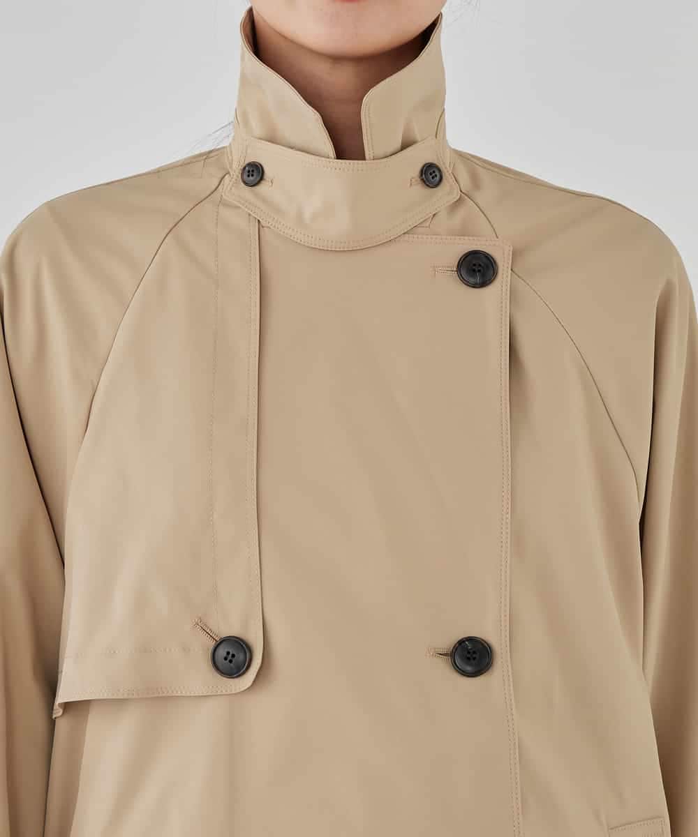 K2UDD02119 a.v.v(アー・ヴェ・ヴェ) ミドルトレンチコート アイボリー