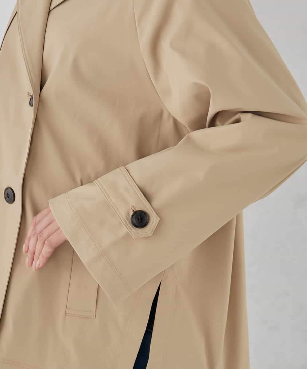 K2UDD02119 a.v.v(アー・ヴェ・ヴェ) ミドルトレンチコート アイボリー