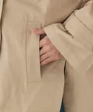 K2UDD02119 a.v.v(アー・ヴェ・ヴェ) ミドルトレンチコート アイボリー