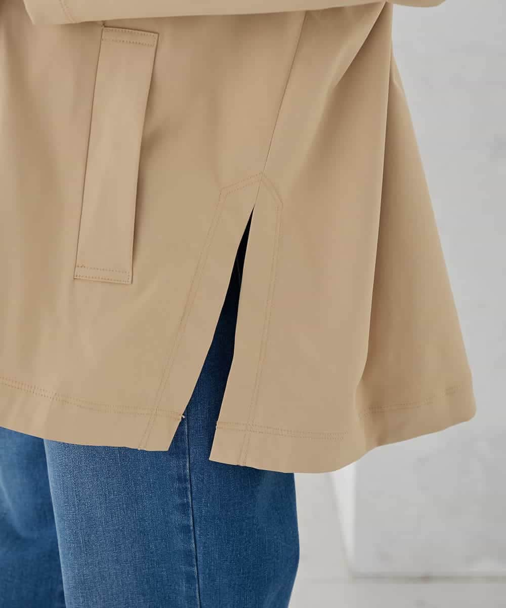 K2UDD02119 a.v.v(アー・ヴェ・ヴェ) ミドルトレンチコート アイボリー