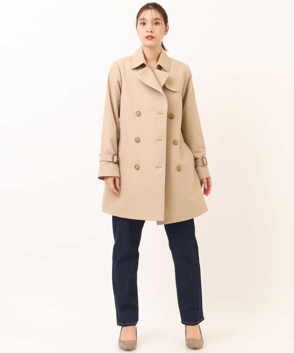 A V V アー ヴェ ヴェ 微撥水コーティング ショートトレンチコート イトキンオンラインストア