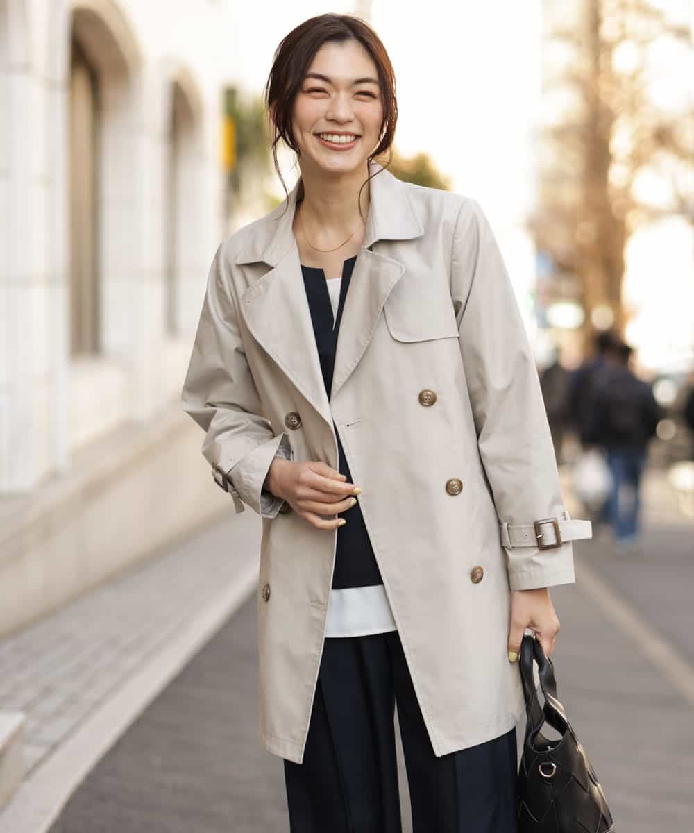 Beige M discount 76% Fittiway Long coat WOMEN FASHION Coats Casual 