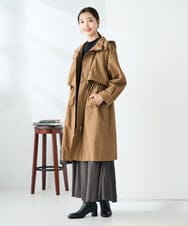 K2UKA12159 a.v.v(アー・ヴェ・ヴェ) ライナー付きモッズコート グリーン
