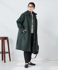 K2UKA12159 a.v.v(アー・ヴェ・ヴェ) ライナー付きモッズコート グリーン