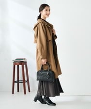 K2UKA12159 a.v.v(アー・ヴェ・ヴェ) ライナー付きモッズコート グリーン