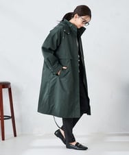 K2UKA12159 a.v.v(アー・ヴェ・ヴェ) ライナー付きモッズコート グリーン