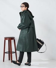 K2UKA12159 a.v.v(アー・ヴェ・ヴェ) ライナー付きモッズコート グリーン