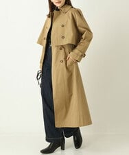 K2UKP15209 a.v.v(アー・ヴェ・ヴェ) マルチウェイトレンチコート ベージュ