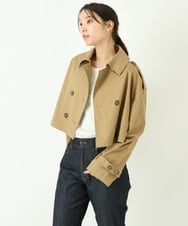 K2UKP15209 a.v.v(アー・ヴェ・ヴェ) マルチウェイトレンチコート ベージュ