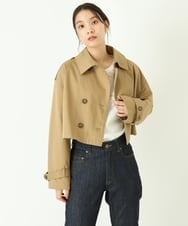 K2UKP15209 a.v.v(アー・ヴェ・ヴェ) マルチウェイトレンチコート ベージュ