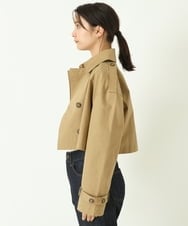 K2UKP15209 a.v.v(アー・ヴェ・ヴェ) マルチウェイトレンチコート ベージュ