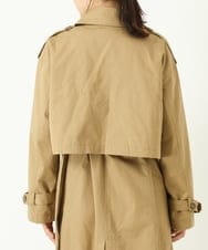 K2UKP15209 a.v.v(アー・ヴェ・ヴェ) マルチウェイトレンチコート ベージュ