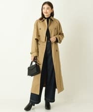 K2UKP15209 a.v.v(アー・ヴェ・ヴェ) マルチウェイトレンチコート ベージュ