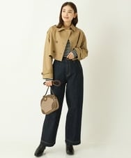 K2UKP15209 a.v.v(アー・ヴェ・ヴェ) マルチウェイトレンチコート ベージュ