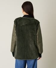 K2UKS01139 a.v.v(アー・ヴェ・ヴェ) 【マルチWAY】ライナー付モッズコート ネイビー