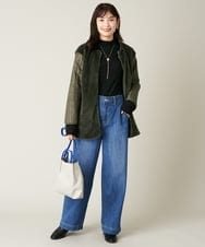 K2UKS01139 a.v.v(アー・ヴェ・ヴェ) 【マルチWAY】ライナー付モッズコート ネイビー