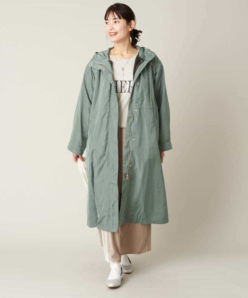 K2UKS01139 a.v.v(アー・ヴェ・ヴェ) 【マルチWAY】ライナー付モッズコート ネイビー