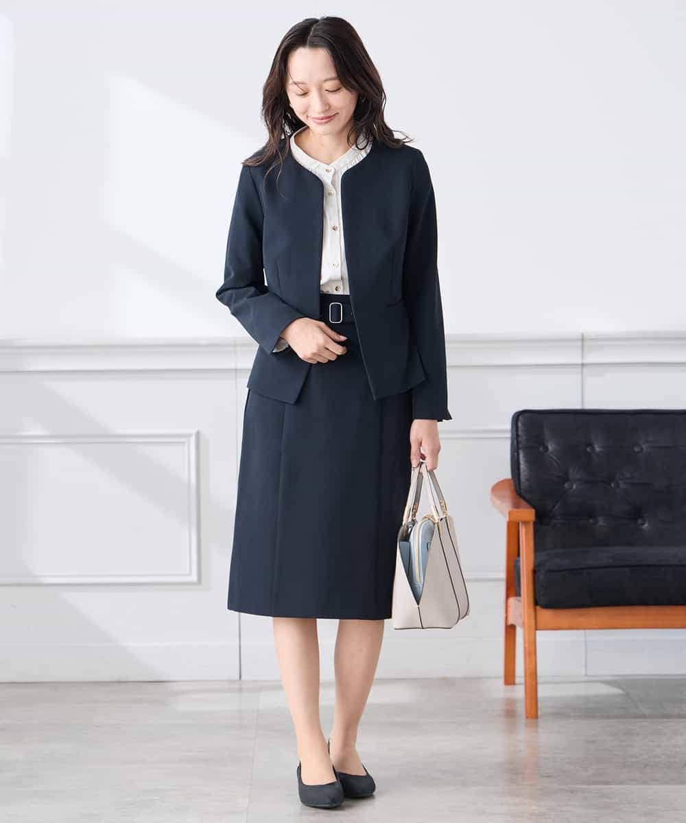 K3BFD04044 a.v.v Elmi(アー・ヴェ・ヴェ) 【低身長サイズ】【洗える】サテンギャザーブラウス ピンク