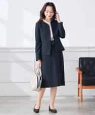 K3BFD04044 a.v.v Elmi(アー・ヴェ・ヴェ) 【低身長サイズ】【洗える】サテンギャザーブラウス ピンク