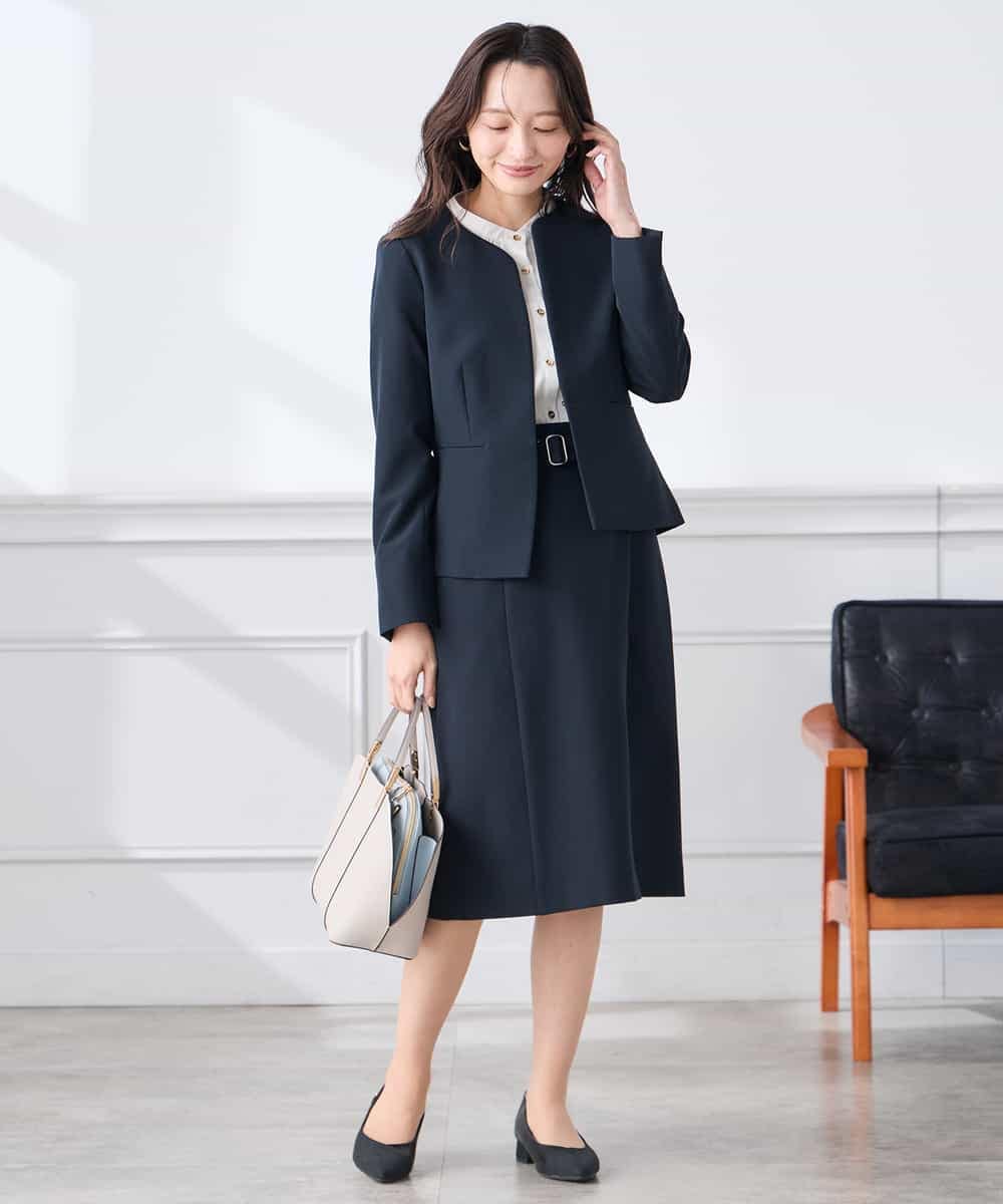 K3BFD04044 a.v.v Elmi(アー・ヴェ・ヴェ) 【低身長サイズ】【洗える】サテンギャザーブラウス ピンク