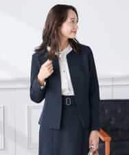 K3BFD04044 a.v.v Elmi(アー・ヴェ・ヴェ) 【低身長サイズ】【洗える】サテンギャザーブラウス ピンク