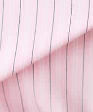 K3BFD28049 a.v.v Elmi(アー・ヴェ・ヴェ) 【低身長サイズ】ストライプ柄クロップドシャツ ピンク