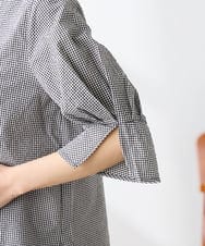 K3BGD08044 a.v.v Elmi(アー・ヴェ・ヴェ) 【低身長サイズ】ソフトサッカースキッパーブラウス ライトブルー