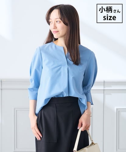 K3BGD08044 a.v.v Elmi 【低身長サイズ】ソフトサッカースキッパーブラウス