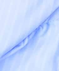 K3BGD32049 a.v.v Elmi(アー・ヴェ・ヴェ) 【低身長サイズ】ストライプ柄ティアードシアーブラウス ライトブルー