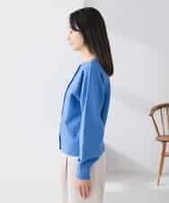 K3CBD20049 a.v.v Elmi(アー・ヴェ・ヴェ) 【低身長サイズ/2WAY】クルーネッククロップドカーディガン オレンジ