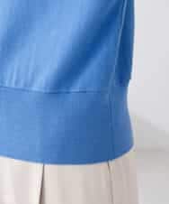 K3CBD20049 a.v.v Elmi(アー・ヴェ・ヴェ) 【低身長サイズ/2WAY】クルーネッククロップドカーディガン オレンジ