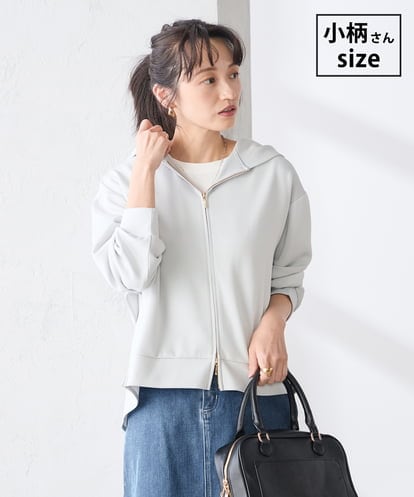 K3CED04054 a.v.v Elmi 【低身長サイズ】バックフレアダンボールパーカー