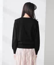 K3CED10049 a.v.v(アー・ヴェ・ヴェ) 【低身長サイズ】【洗える/UVカット】クルーネックカーディガン ライトイエロー