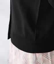 K3CED10049 a.v.v(アー・ヴェ・ヴェ) 【低身長サイズ】【洗える/UVカット】クルーネックカーディガン ライトイエロー