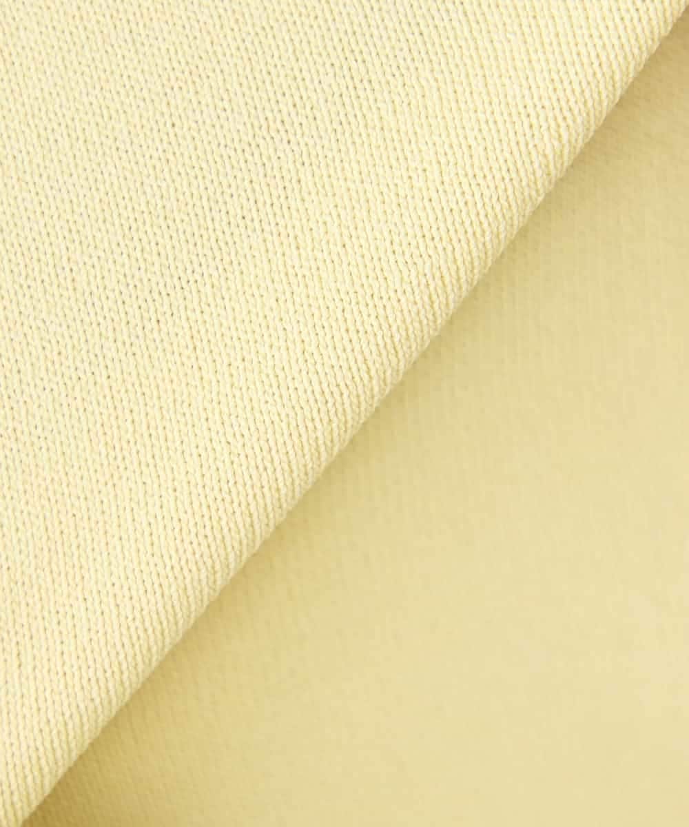 K3CED10049 a.v.v(アー・ヴェ・ヴェ) 【低身長サイズ】【洗える/UVカット】クルーネックカーディガン ライトイエロー