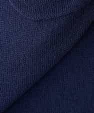 K3CGD12059 a.v.v Elmi(アー・ヴェ・ヴェ) 【低身長サイズ】6分袖ジャケットライクカーディガン ネイビー