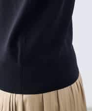 K3CGD20049 a.v.v Elmi(アー・ヴェ・ヴェ) 【低身長サイズ】クルーネックサマーカーディガン【洗える/接触冷感/UVカット】 レッド