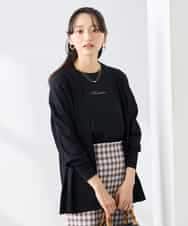 K3CGD22049 a.v.v Elmi(アー・ヴェ・ヴェ) 【低身長サイズ】さらさらタッチトッパーカーディガン【UVカット/接触冷感】 ライトイエロー