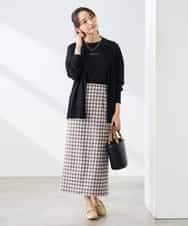 K3CGD22049 a.v.v Elmi(アー・ヴェ・ヴェ) 【低身長サイズ】さらさらタッチトッパーカーディガン【UVカット/接触冷感】 ライトイエロー