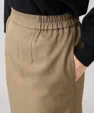 K3EBD11109 a.v.v Elmi(アー・ヴェ・ヴェ) 【低身長サイズ/2SET】ペプラムジレ×ナロースカート モカベージュ