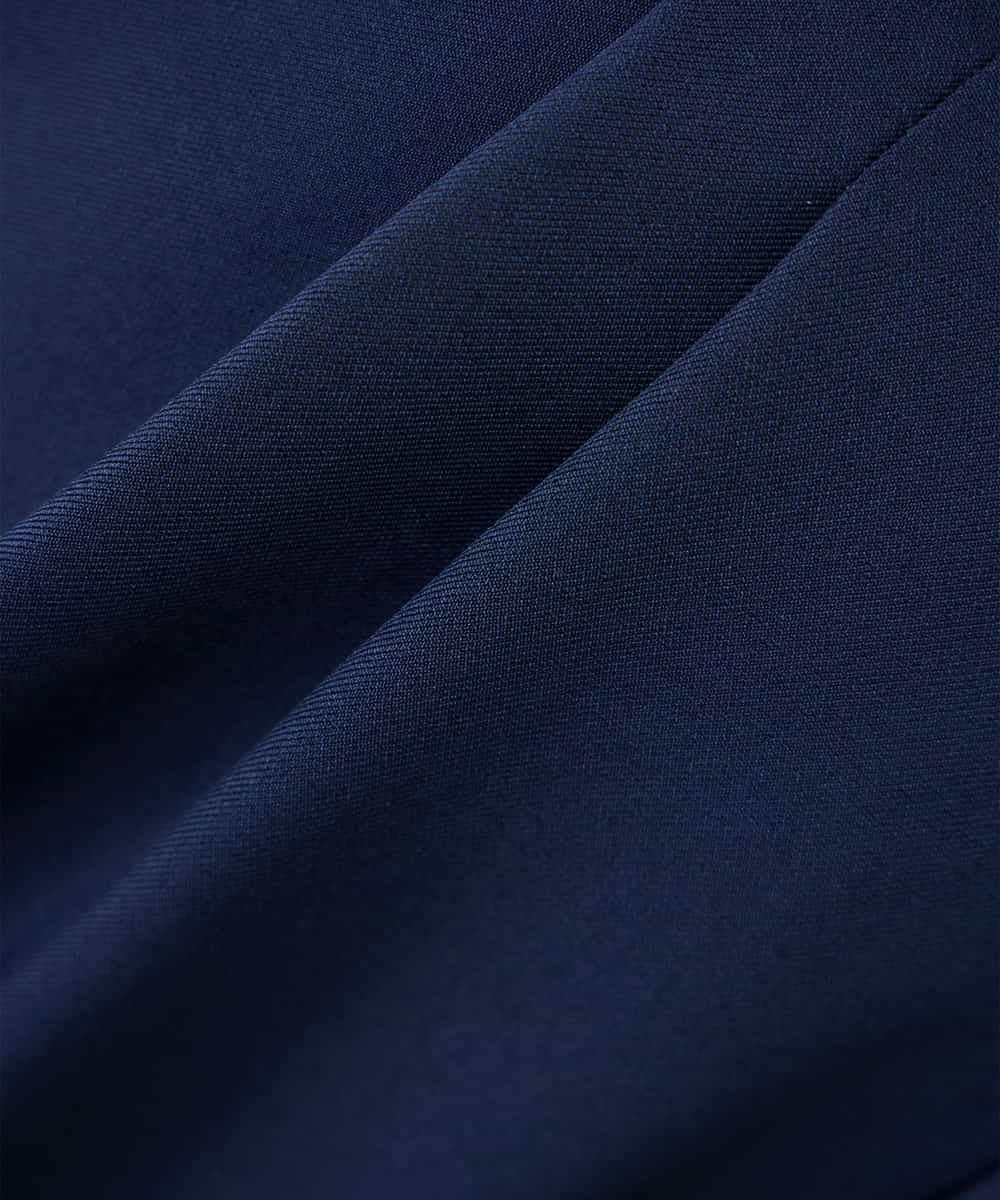 K3EFD03109 a.v.v Elmi(アー・ヴェ・ヴェ) 【低身長サイズ】【洗える】Vネックコンビネゾン ネイビー