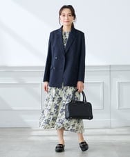 K3EFD12109 a.v.v Elmi(アー・ヴェ・ヴェ) 【低身長サイズ】ランダムプリーツワンピース ベージュ