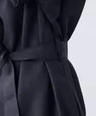 K3EGD08099 a.v.v Elmi(アー・ヴェ・ヴェ) 【低身長サイズ/洗える】スキッパーワンピース ベージュ