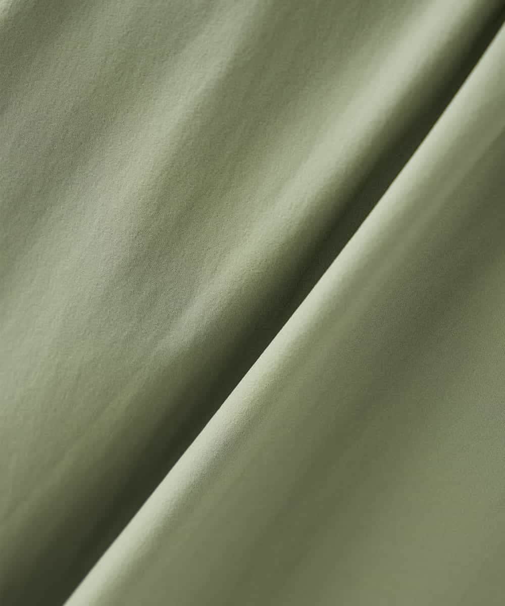 K3EGD09089 a.v.v Elmi(アー・ヴェ・ヴェ) 【低身長サイズ/微撥水】ナイロンドッキングワンピース カーキ