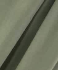 K3EGD11079 a.v.v Elmi(アー・ヴェ・ヴェ) 【低身長サイズ/洗える】カラーレスシャツワンピース カーキ