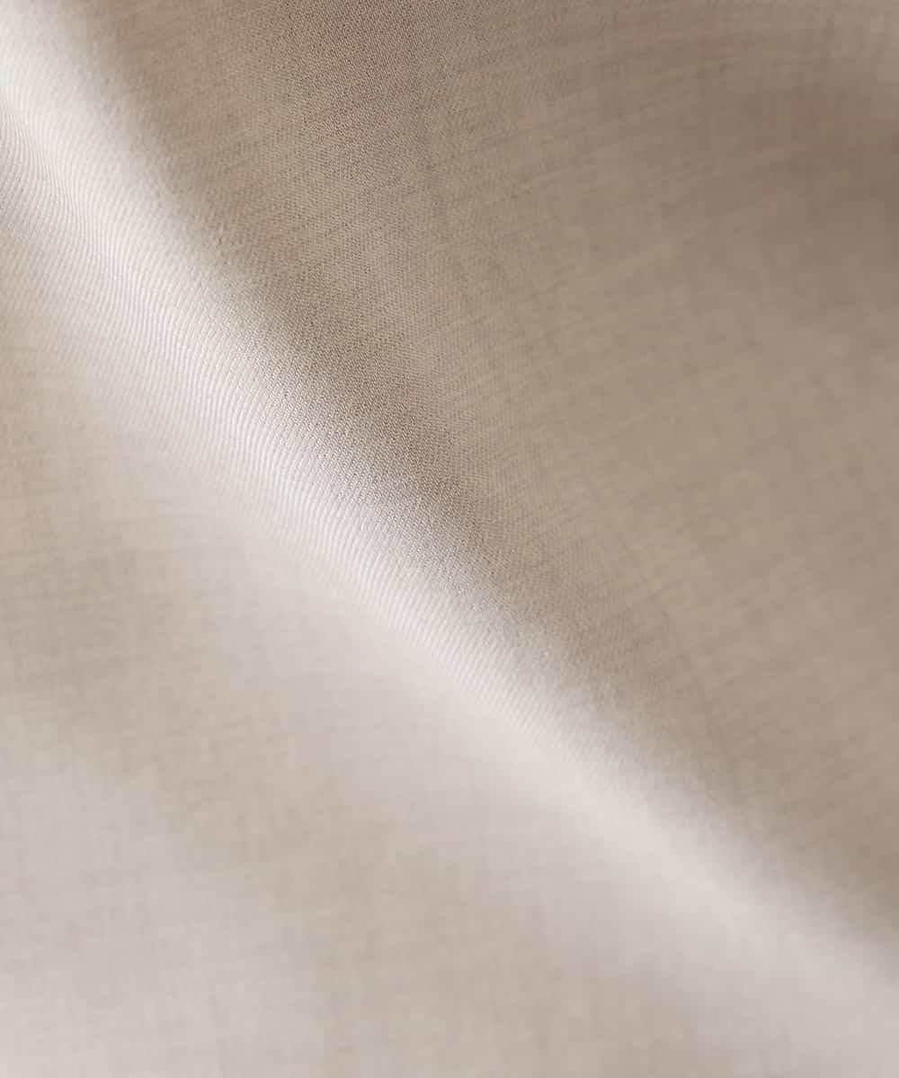 K3EHD14079 a.v.v Elmi(アー・ヴェ・ヴェ) 【低身長サイズ/洗える】ノースリーブフレアワンピース ベージュ